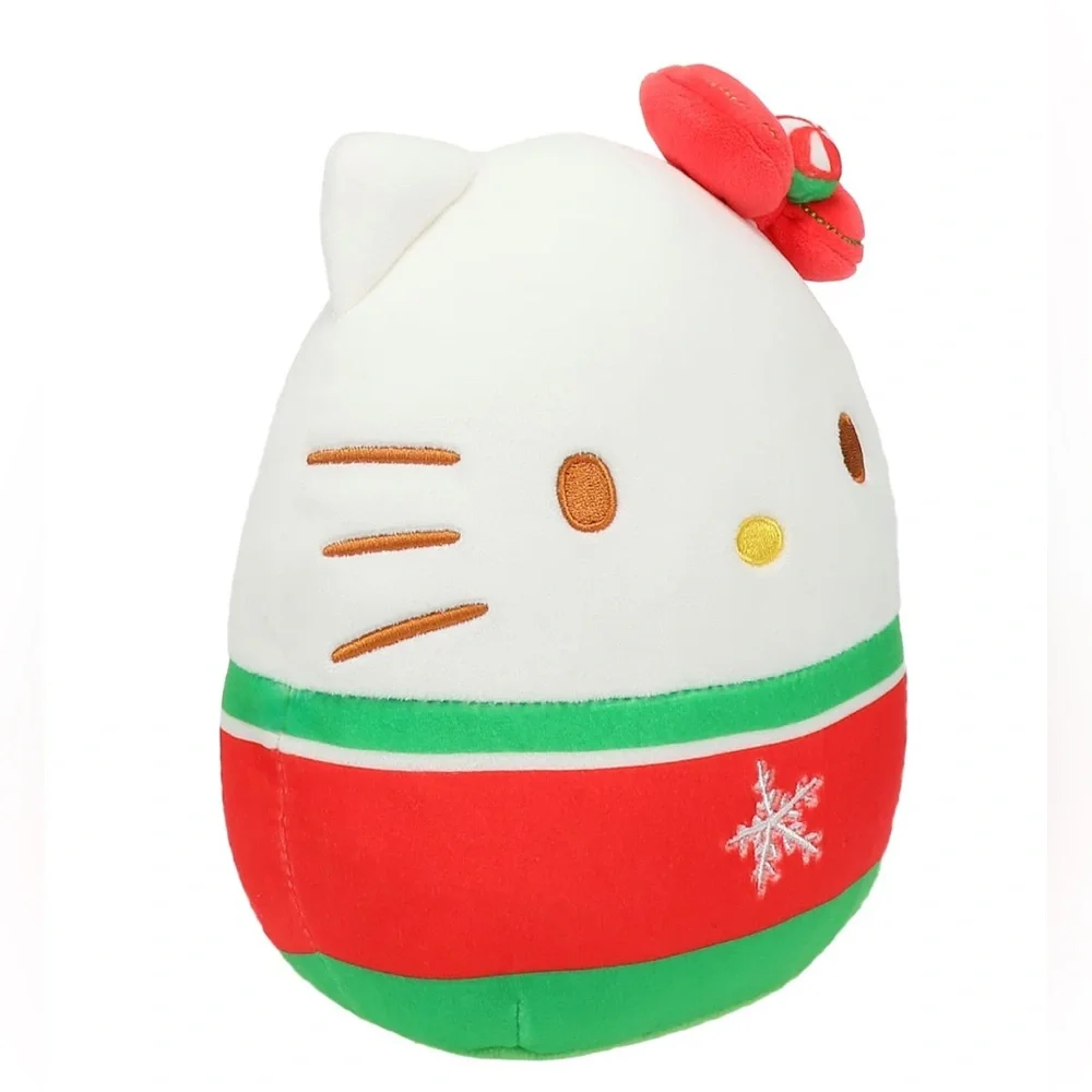 NEW!! Original Squishmallows Hello Kitty Christmas Plush- (NWT)